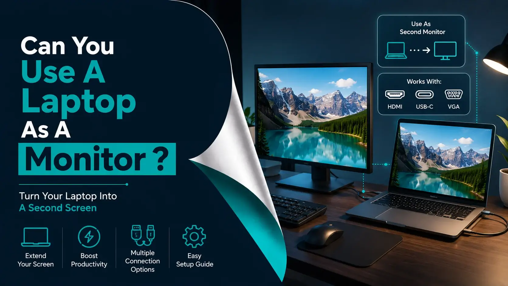 How Can You Use A Laptop As A Monitor