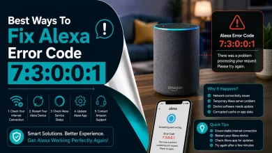Best Ways To Fix Alexa Error Code 7:3:0:0:1