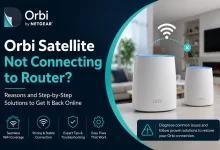 Orbi Satellite Not Connecting To Router