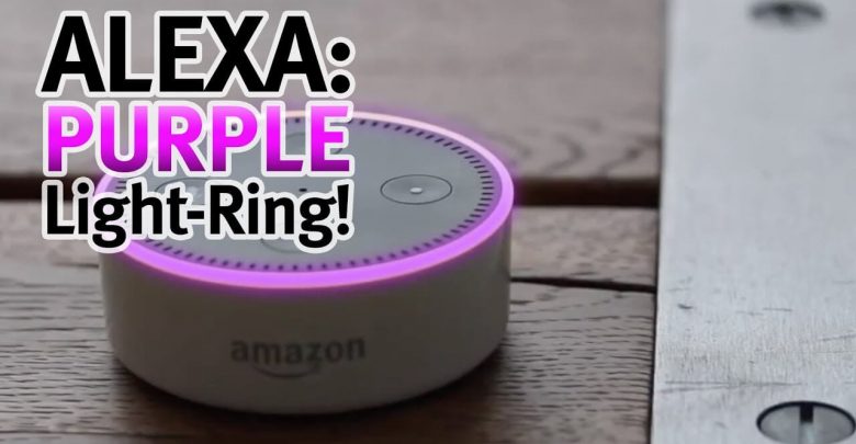 How To Fix Amazon Alexa Purple Ring Issue