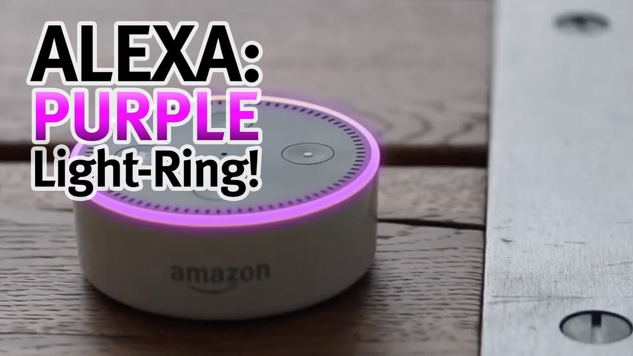 Alexa Purple Ring Issue