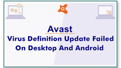 Avast Android Virus Definition Update Failed