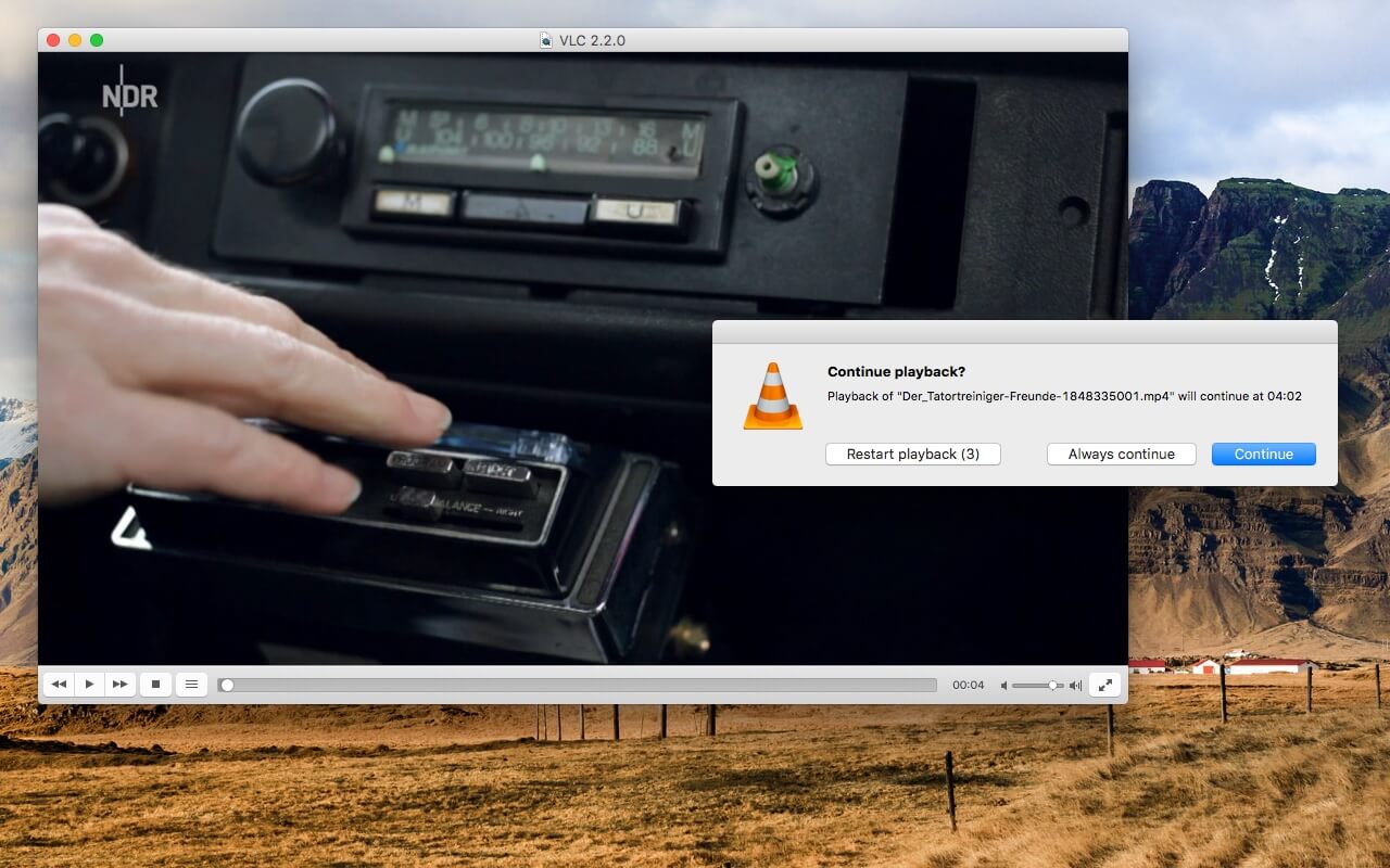 VLC Media player for Mac
