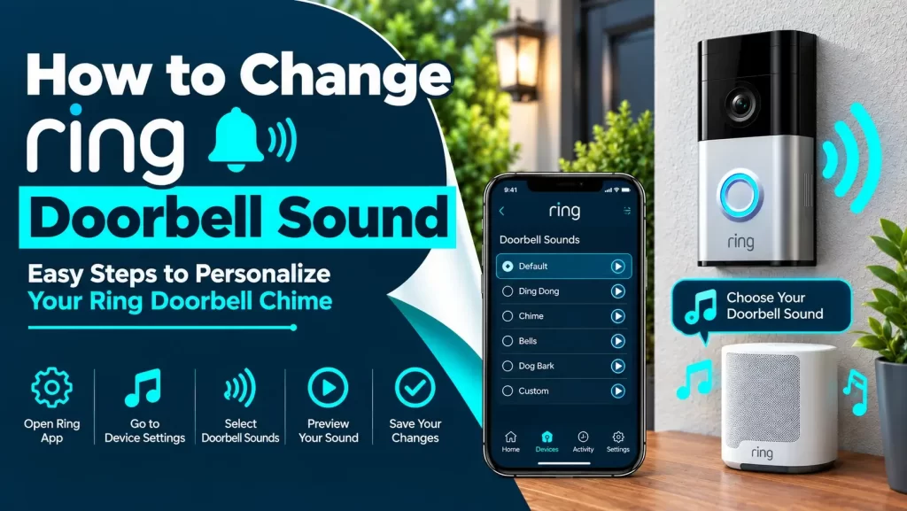 Ways to Change Ring Doorbell Sound