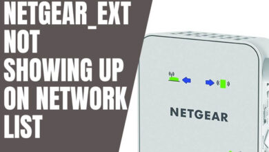 How To Fix Netgear_Ext Not Showing Up On Network List