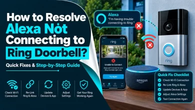 How to Resolve Alexa not Connecting to Ring Doorbell