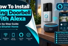 How to Install Ring Doorbell With Alexa