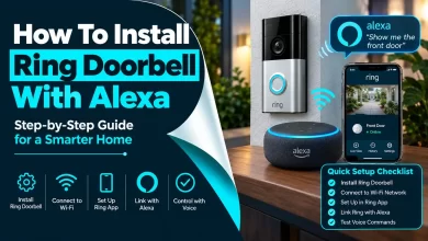 How to Install Ring Doorbell With Alexa
