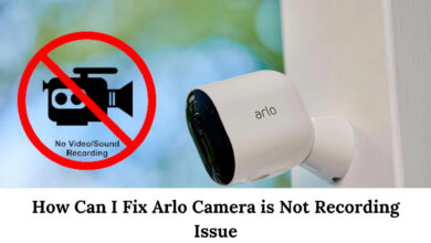 arlo camera not recording issue