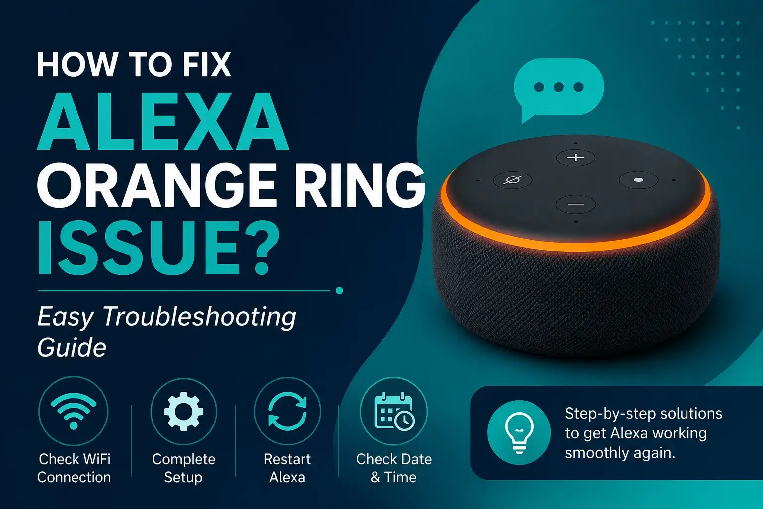 Alexa Orange Ring Issue