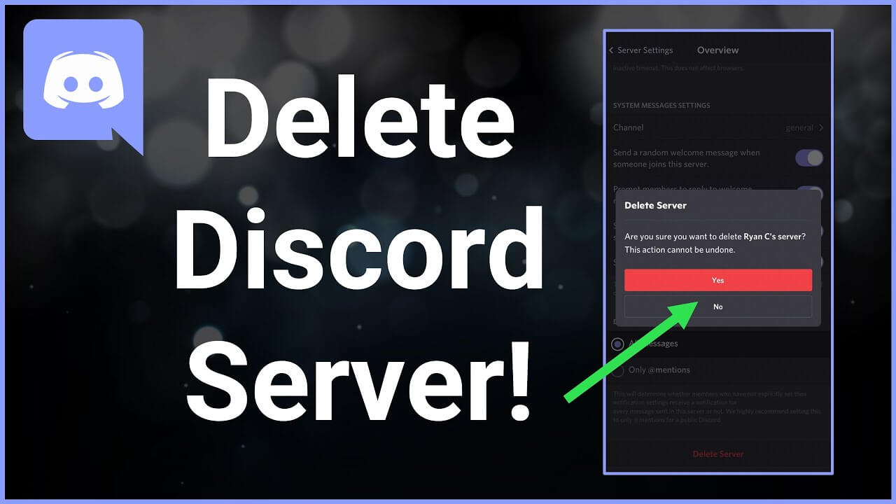 How To Delete A Discord Server