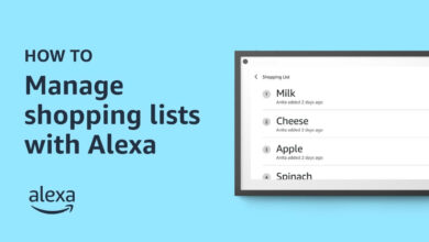 How to Create a Shopping List on Alexa