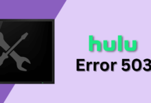 Hulu error code 503