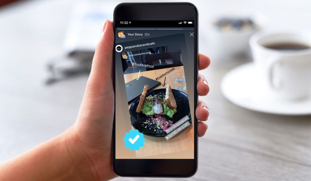 Repost Instagram Stories