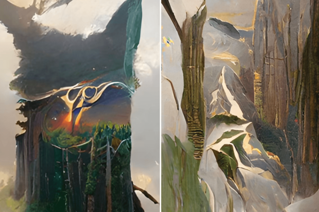 Reverse AI Art Filter Tiktok Trend