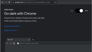 Chrome Dark Mode