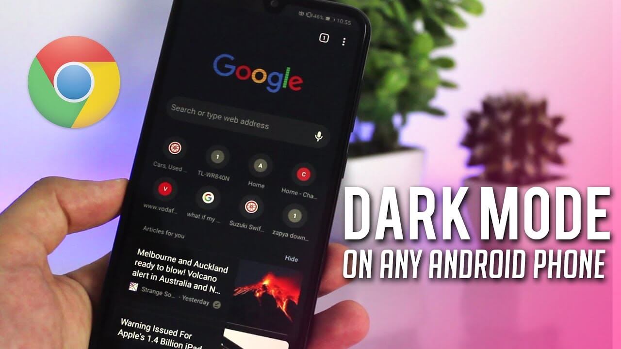 Chrome Dark Mode on Android