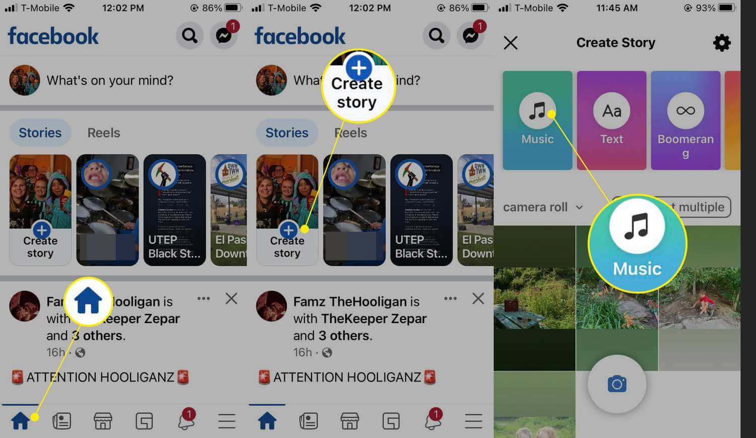 how to Add Music to Facebook Story