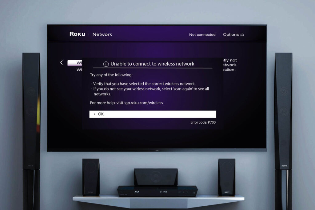 Roku Error Code p700
