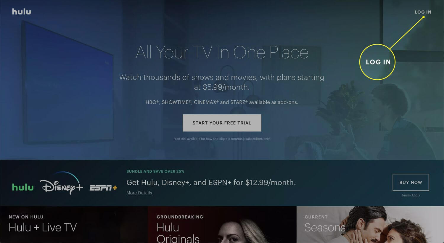 Canceling Hulu Subscription on Website