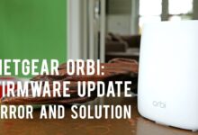 Orbi Firmware Check Error