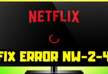 Netflix Error Code NW-2-4