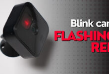 Blink Camera Blinking Red