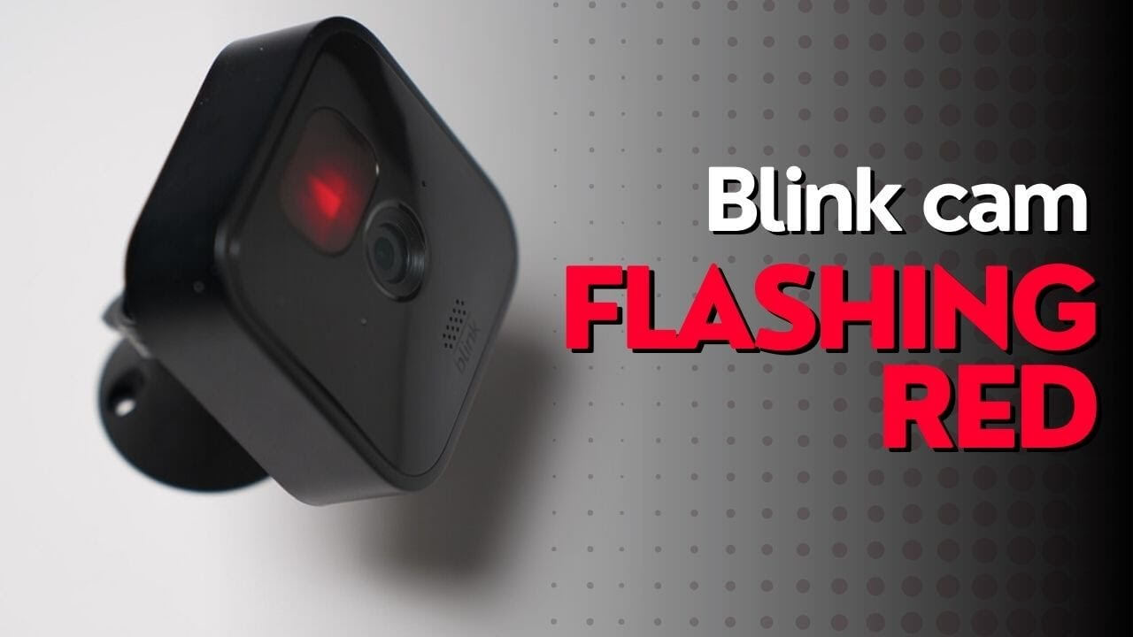 Blink Camera Blinking Red