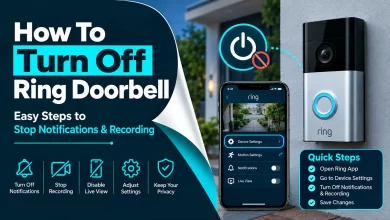 How To Turn Off Ring Doorbell - Disable Ring Doorbell