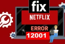 Netflix Error 12001