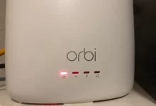 Orbi Router Red Light Error