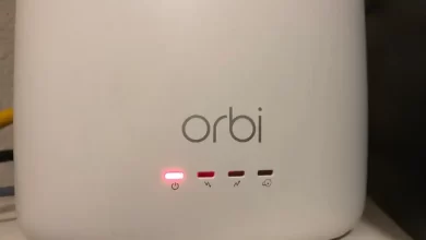 Orbi Router Red Light Error