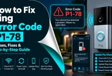 How to Fix Ring Error Code P1-78