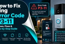 How to fix Ring error code P3-11