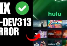 Hulu Error Code P-DEV313