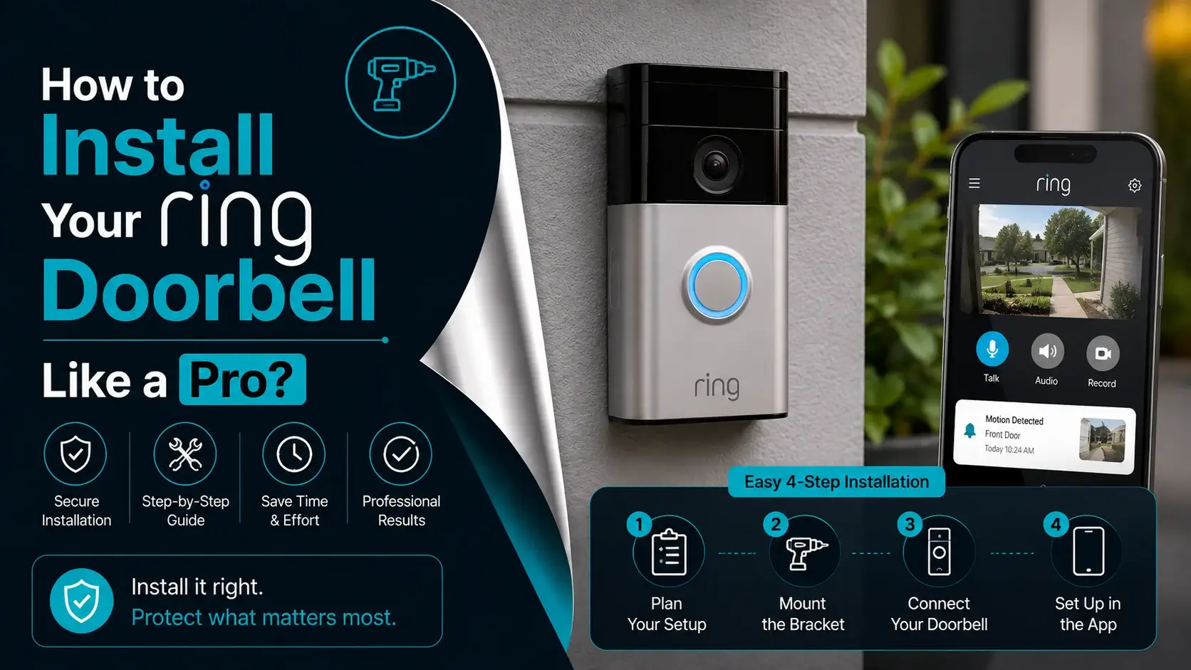 How to Install Ring Doorbell