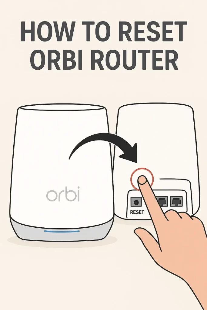 How to Reset Orbi Router