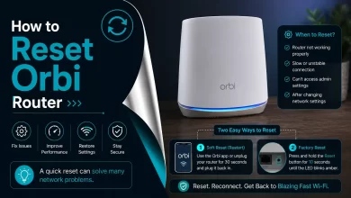 Reset Orbi Router