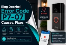 How to Fix Ring Doorbell Error Code P7-07