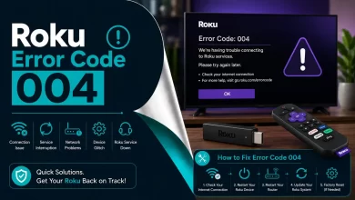 How to Fix Roku Error Code 004
