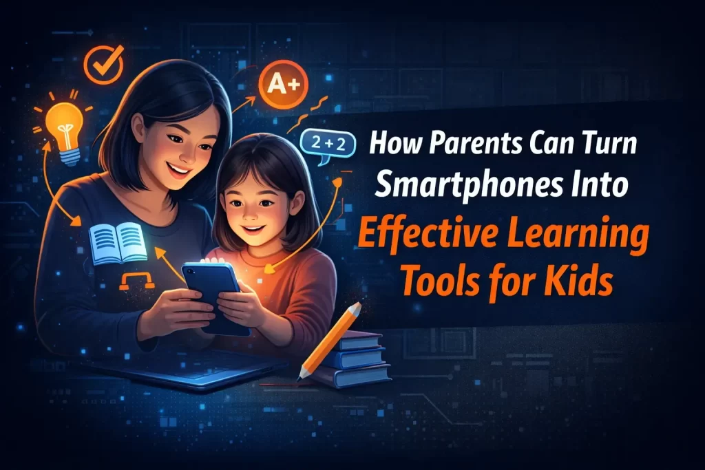 How Parents Can Turn Smartphones Into Learning Tools for Kids