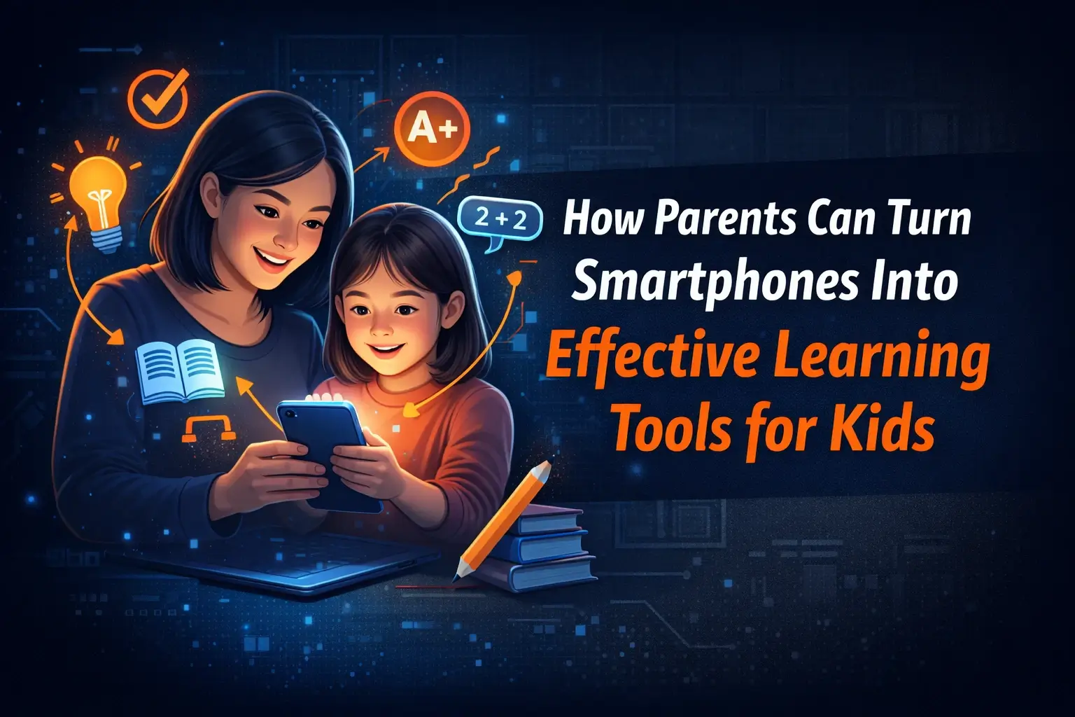 How Parents Can Turn Smartphones Into Learning Tools for Kids
