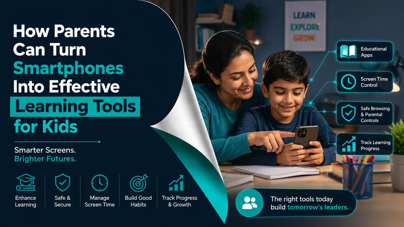 Turn Smartphones Into Effective Learning Tools for Kids