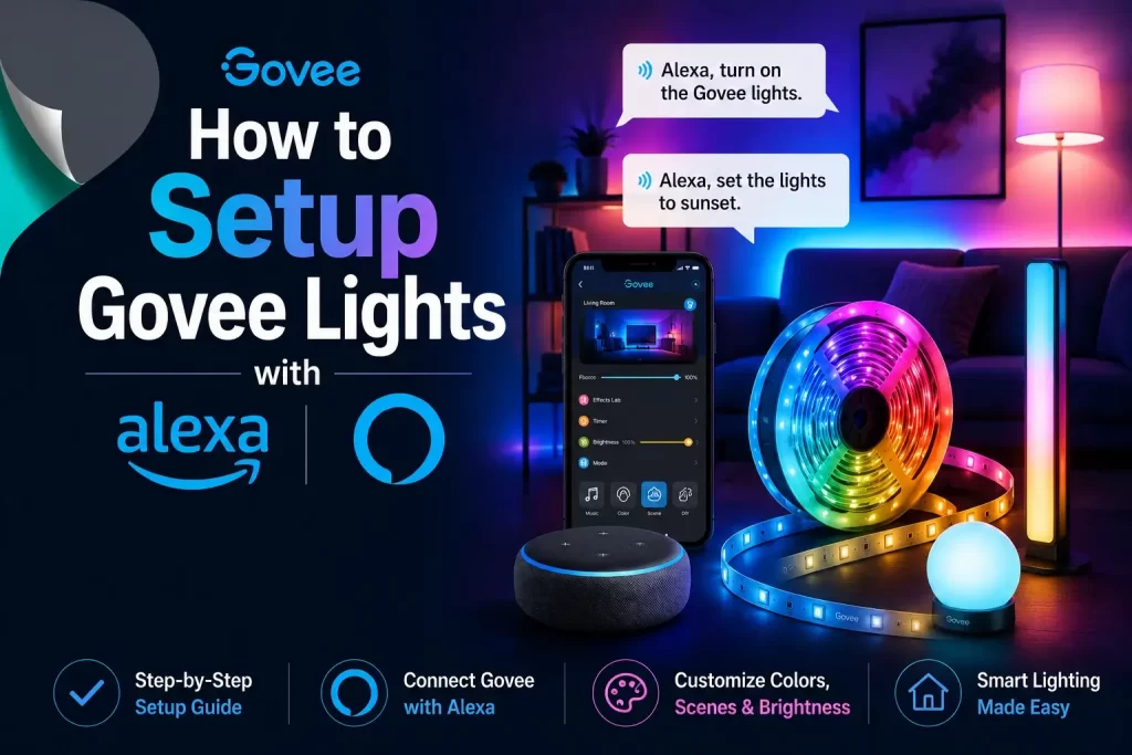 How to Setup Govee Lights with Alexa