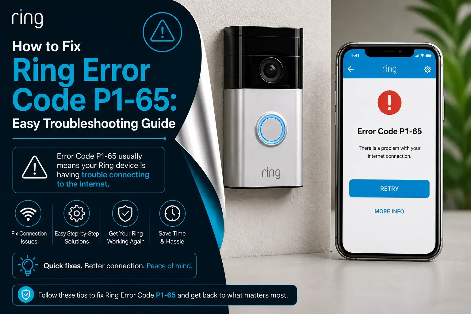 Fix Ring Error Code P1-65