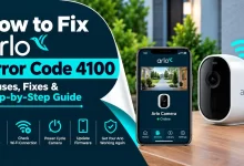 Arlo Error Code 4100
