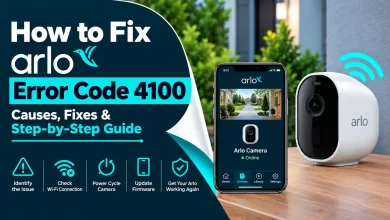 Arlo Error Code 4100