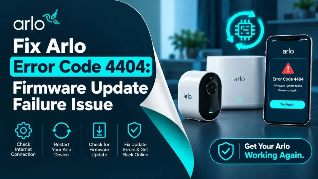 Arlo Error Code 4404