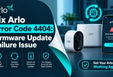 Arlo Error Code 4404