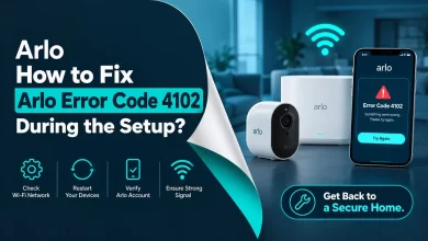 Fix Arlo Error Code 4102
